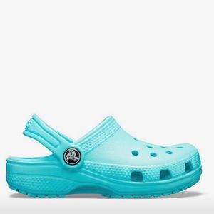Blue crocs